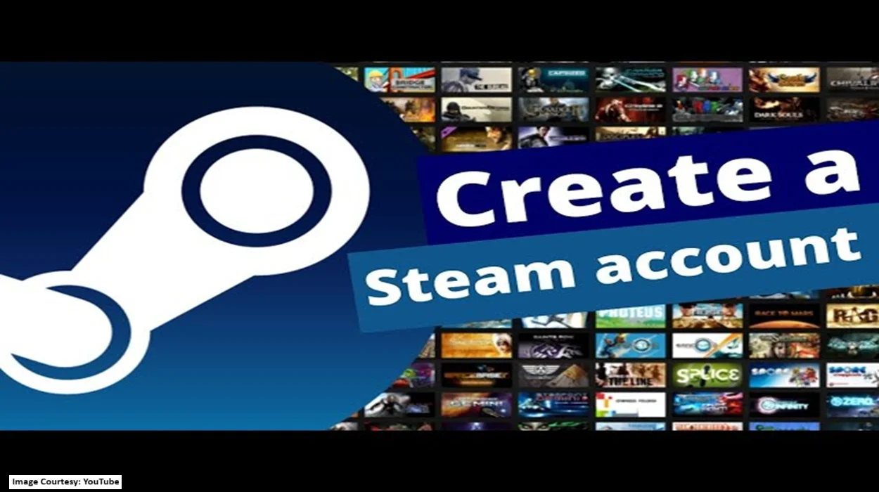 Gaming account on Steam