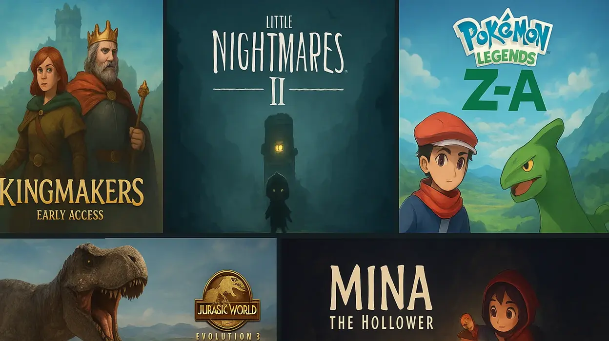 October 2025 game releases