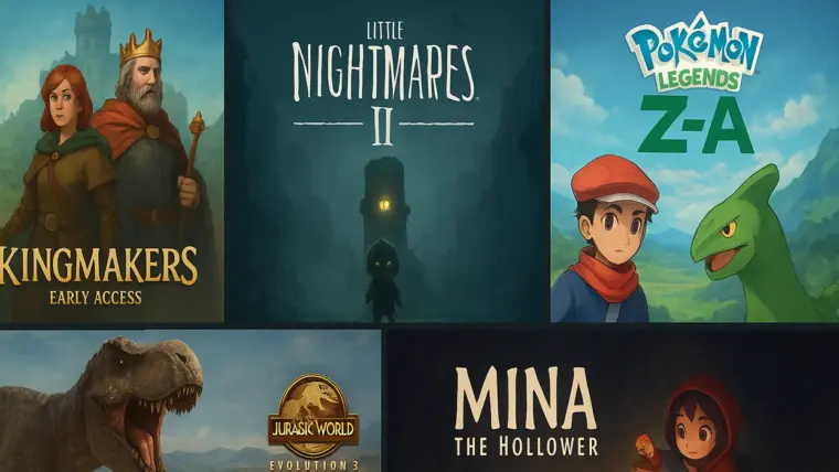 October 2025 game releases