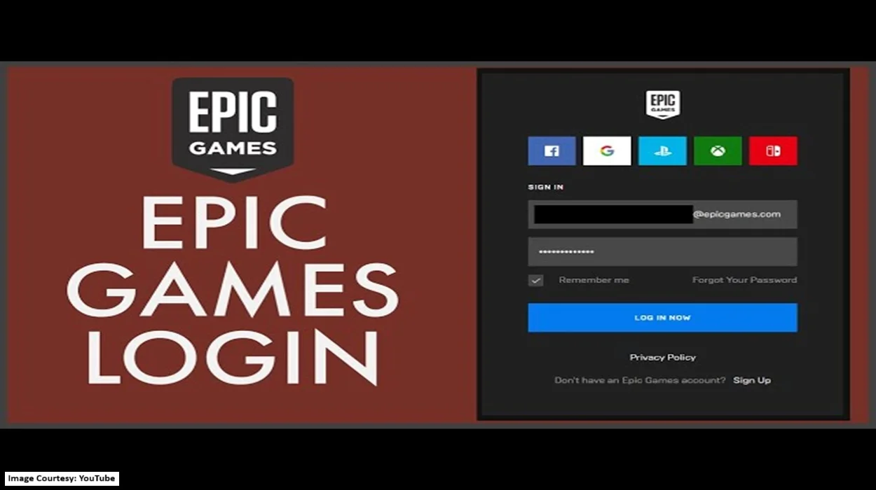 Account on Epic Games Store