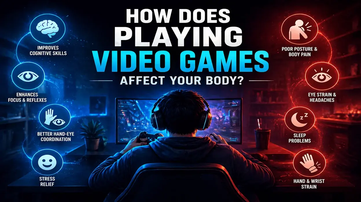games affect your body