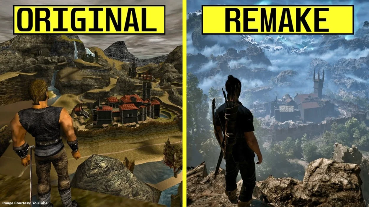 Gothic VS Gothic 1 remake