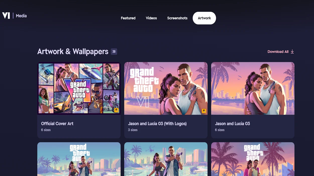GTA 6 cover art gallery