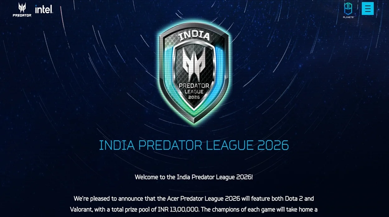 acer predator league india 2026 – dota 2
