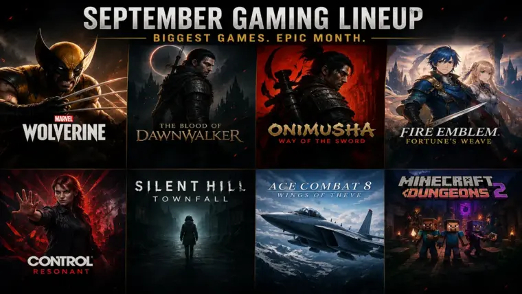 Games Releasing in September