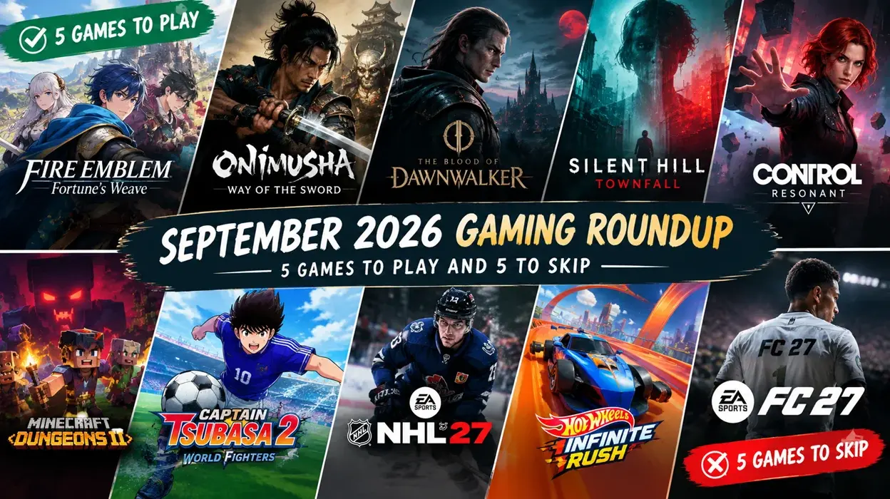 September 2026 Gaming Roundup